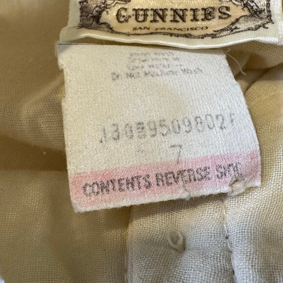 Jessica's Gunnies Size 7 Ivory and White Lace Gunne Sax Button Up Blouse - Picture 8 of 8